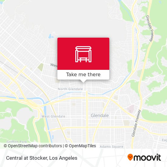 Central at Stocker map