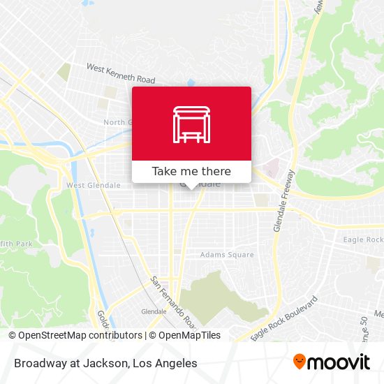Mapa de Broadway at Jackson