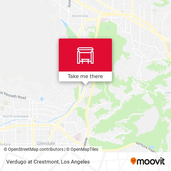 Mapa de Verdugo at Crestmont