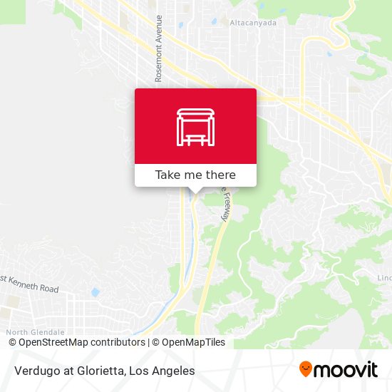 Mapa de Verdugo at Glorietta