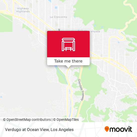 Verdugo at Ocean View map