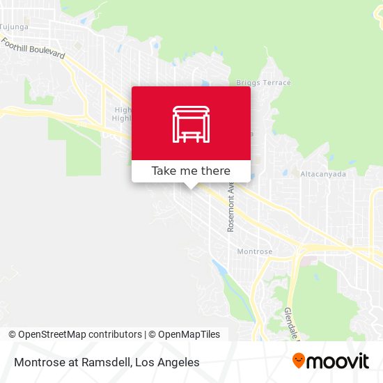 Montrose at Ramsdell map