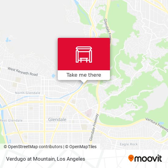 Mapa de Verdugo at Mountain