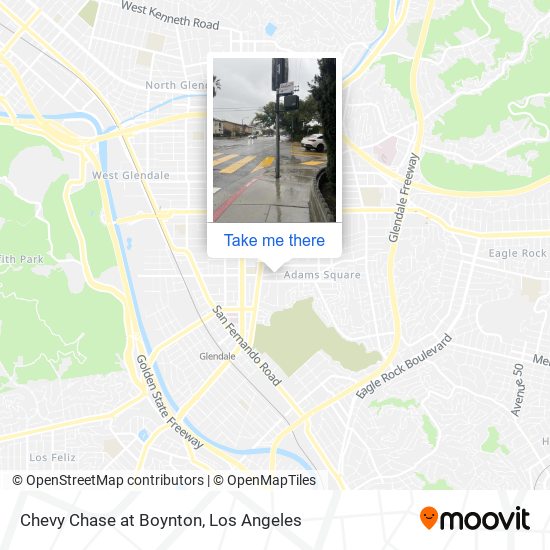 Chevy Chase at Boynton map