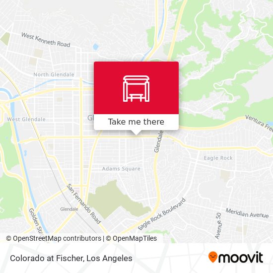 Colorado at Fischer map