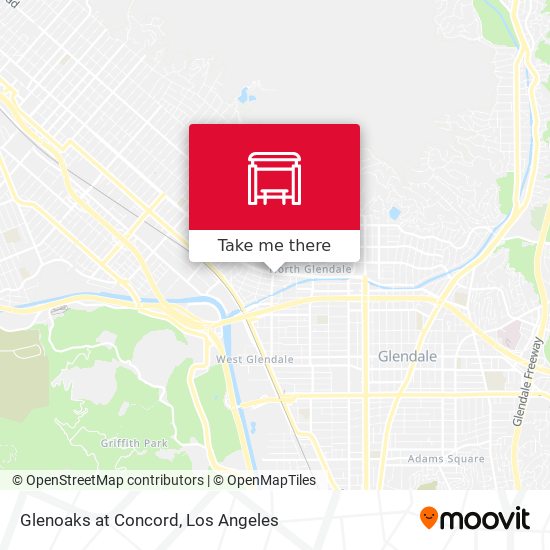 Glenoaks at Concord map