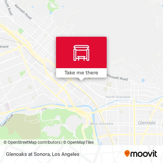 Mapa de Glenoaks at Sonora