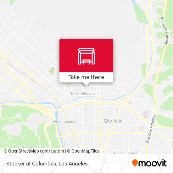 Stocker at Columbus map