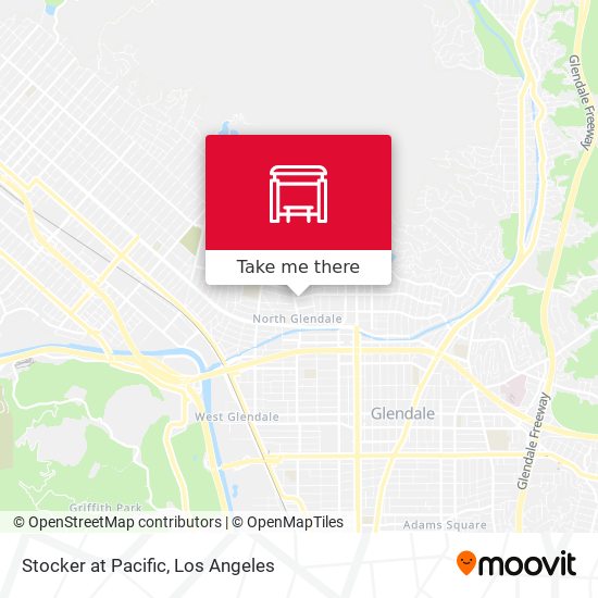 Stocker at Pacific map