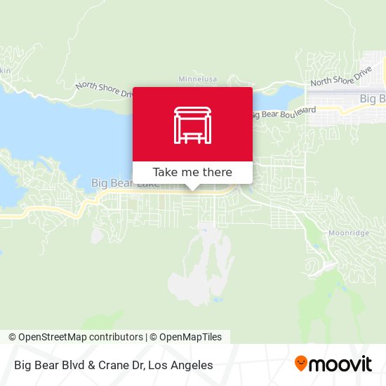 Big Bear Blvd & Crane Dr map