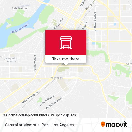 Central at Memorial Park map