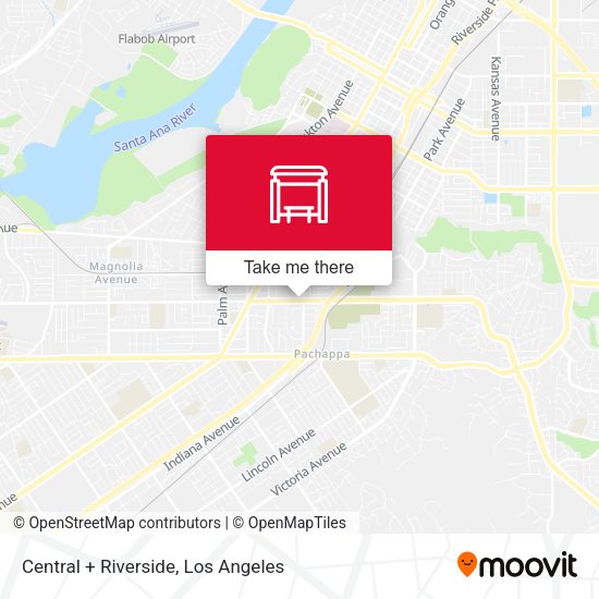Mapa de Central + Riverside