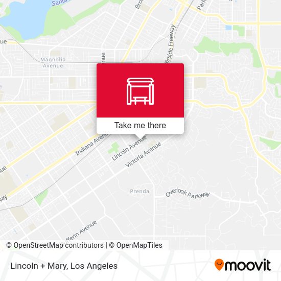 Mapa de Lincoln + Mary
