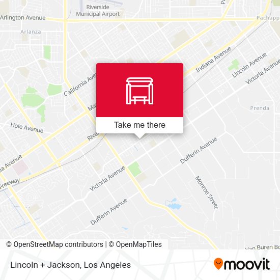 Lincoln + Jackson map