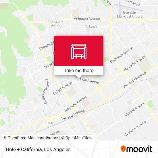 Mapa de Hole + California