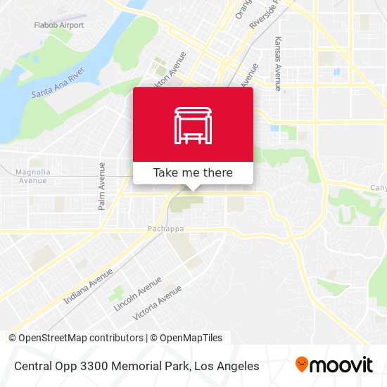 Central Opp 3300 Memorial Park map