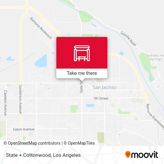 Mapa de State + Cottonwood