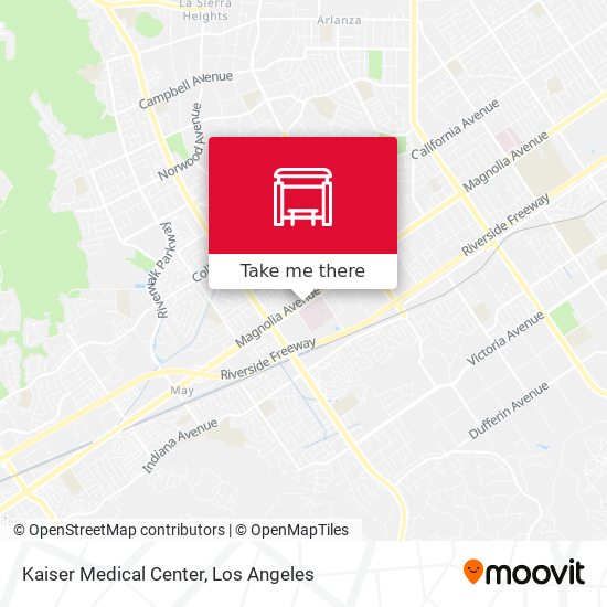 Kaiser Medical Center map