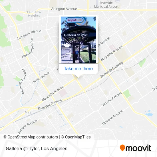 Galleria @ Tyler map