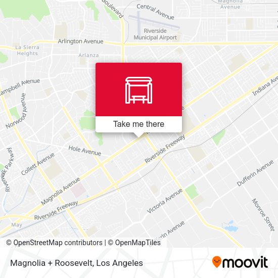 Magnolia + Roosevelt map