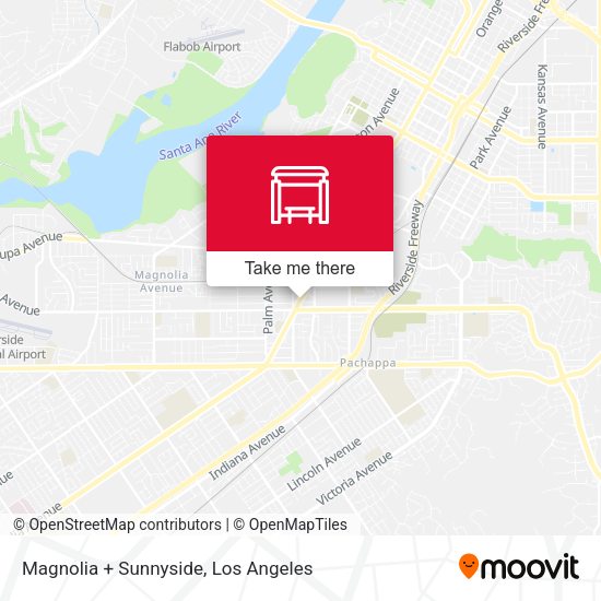 Mapa de Magnolia + Sunnyside