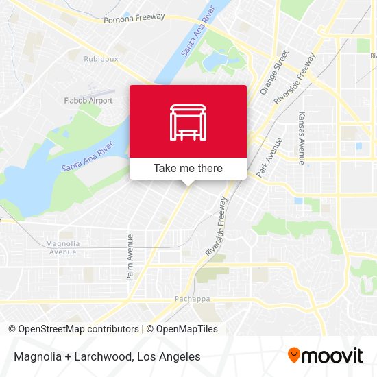 Mapa de Magnolia + Larchwood