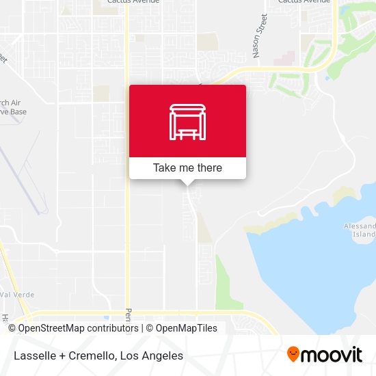 Lasselle + Cremello map