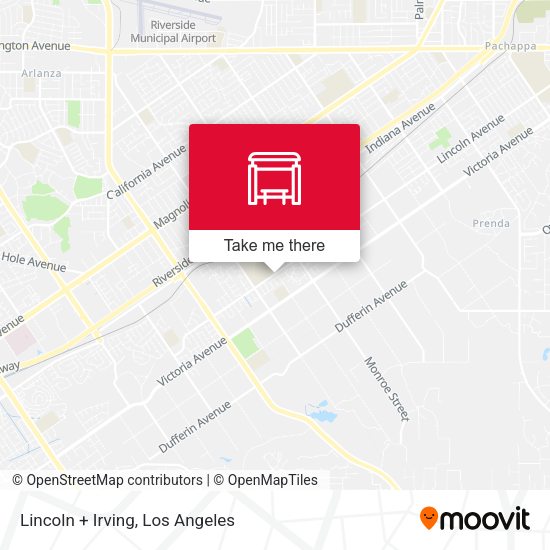 Mapa de Lincoln + Irving