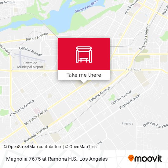 Magnolia 7675 at Ramona H.S. map