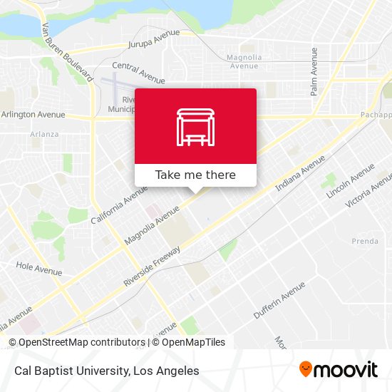 Mapa de Cal Baptist University
