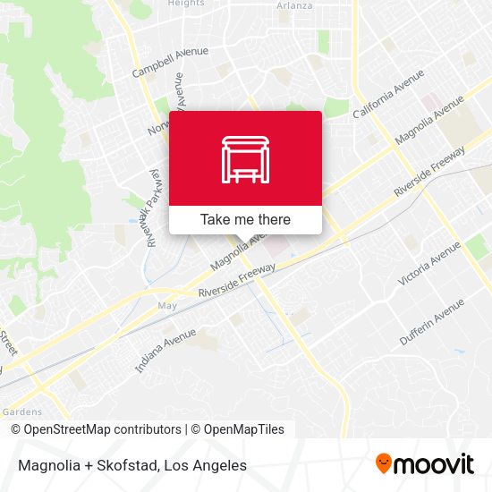 Magnolia + Skofstad map