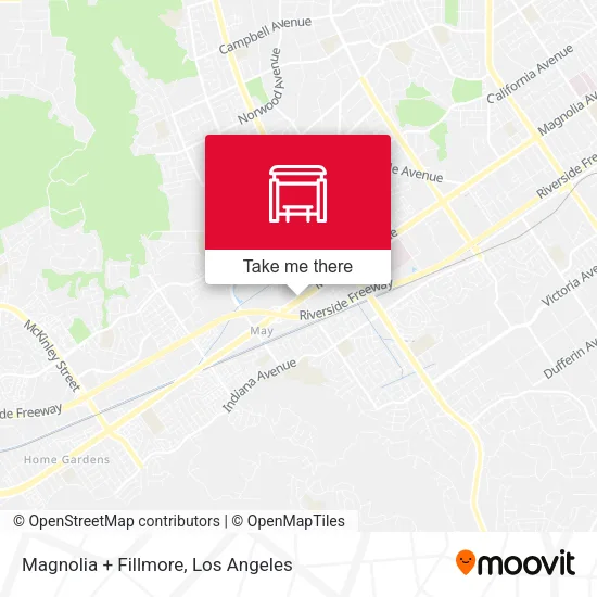 Magnolia + Fillmore map