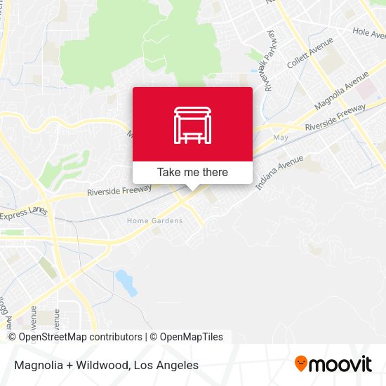 Magnolia + Wildwood map