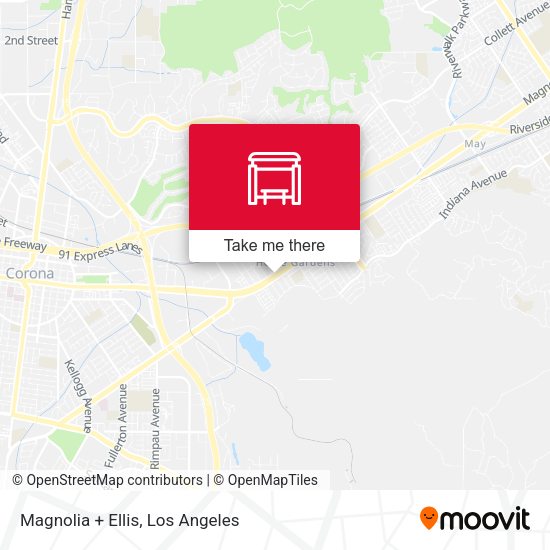 Mapa de Magnolia + Ellis
