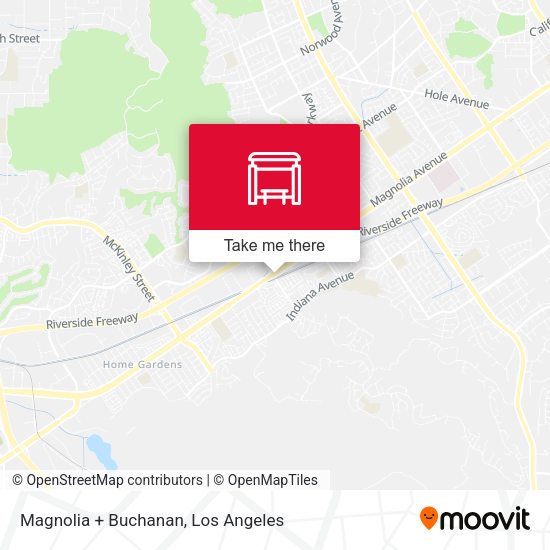 Magnolia + Buchanan map