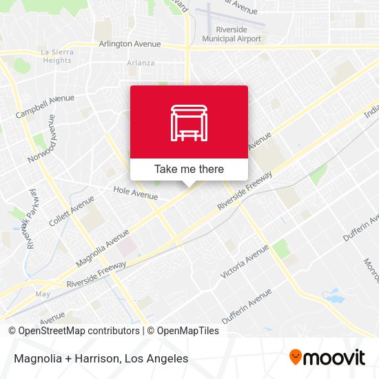Mapa de Magnolia + Harrison
