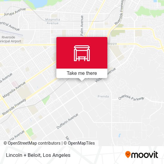 Mapa de Lincoln + Beloit