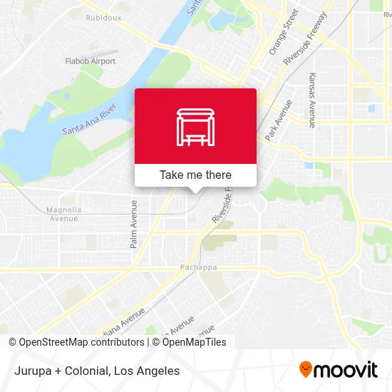 Jurupa + Colonial map