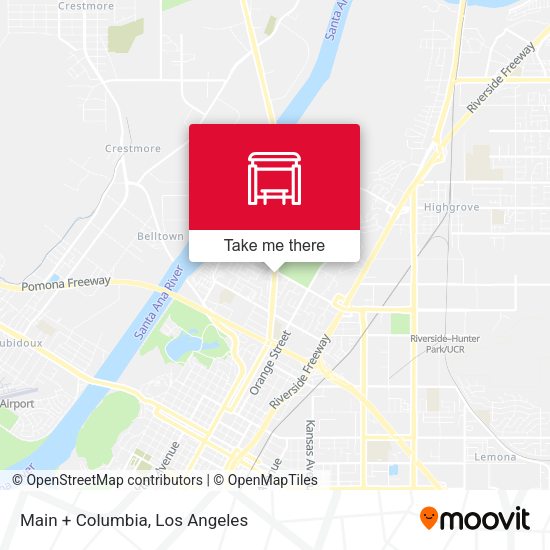 Mapa de Main + Columbia