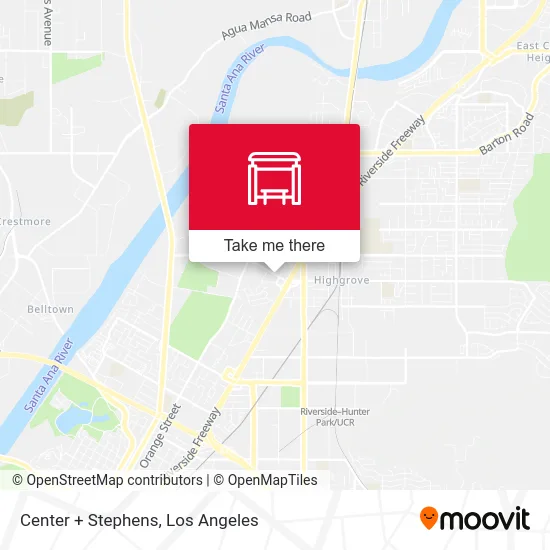 Center + Stephens map