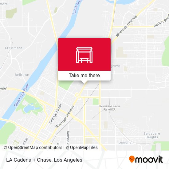 Mapa de LA Cadena + Chase