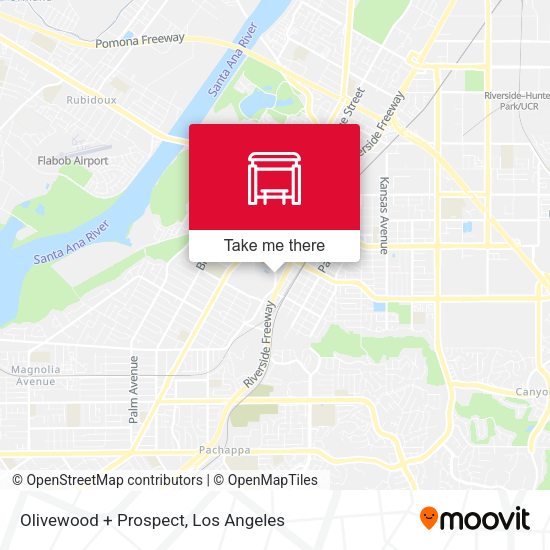 Mapa de Olivewood + Prospect