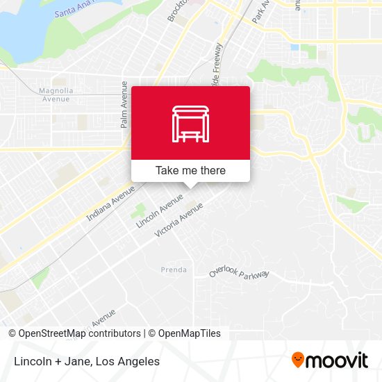 Mapa de Lincoln + Jane