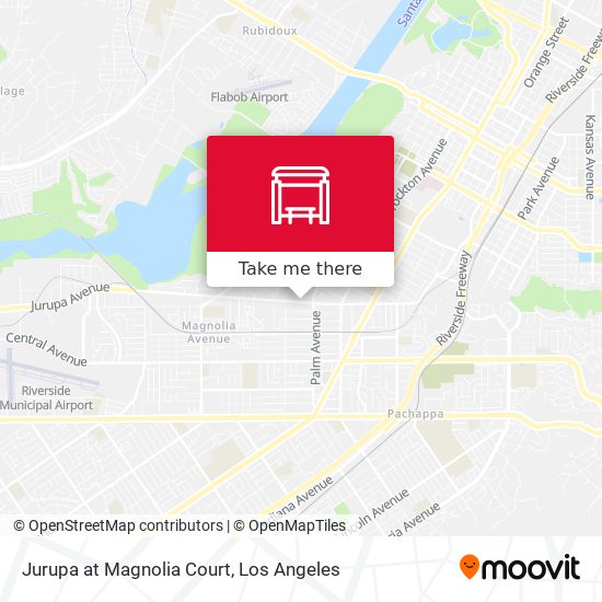 Jurupa at Magnolia Court map