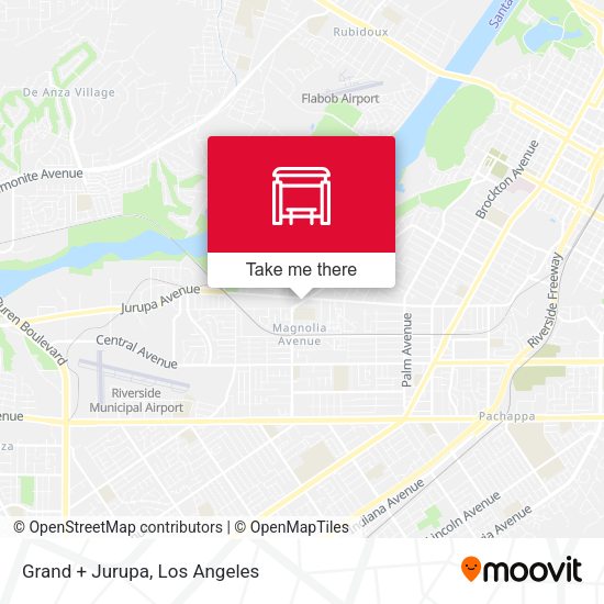 Mapa de Grand + Jurupa