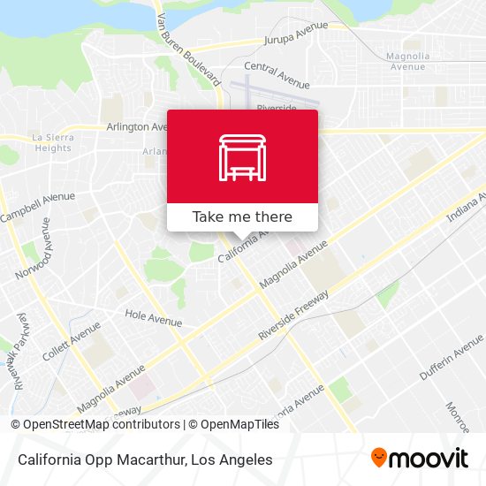 California Opp Macarthur map