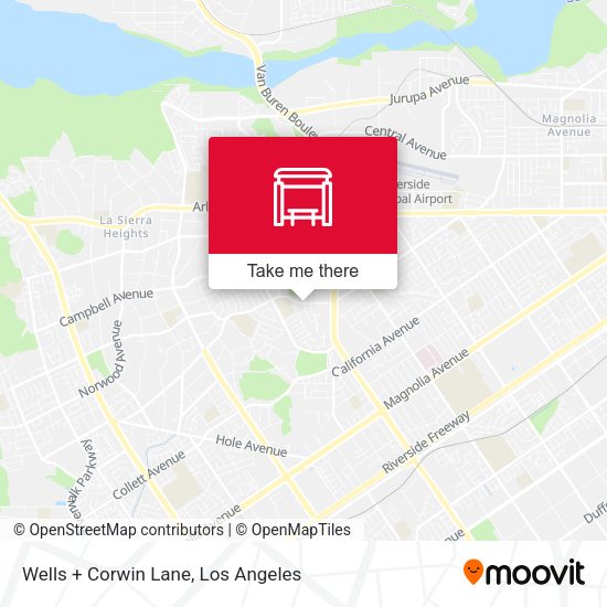 Wells + Corwin Lane map