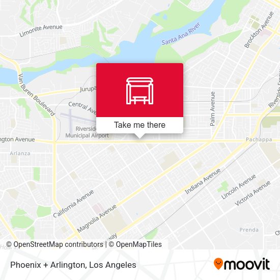Phoenix + Arlington map