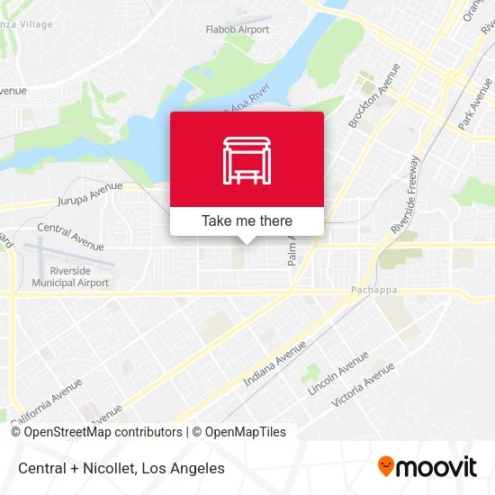 Central + Nicollet map