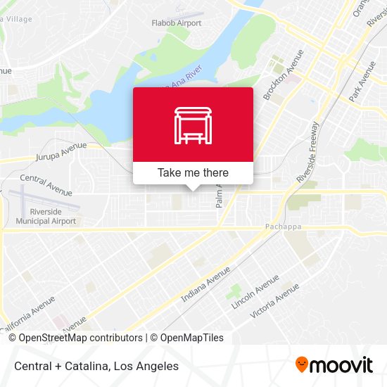 Central + Catalina map